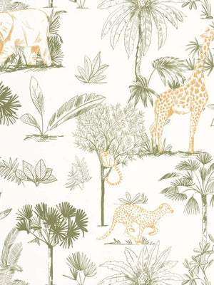 Papel mural Balanza en la sabana