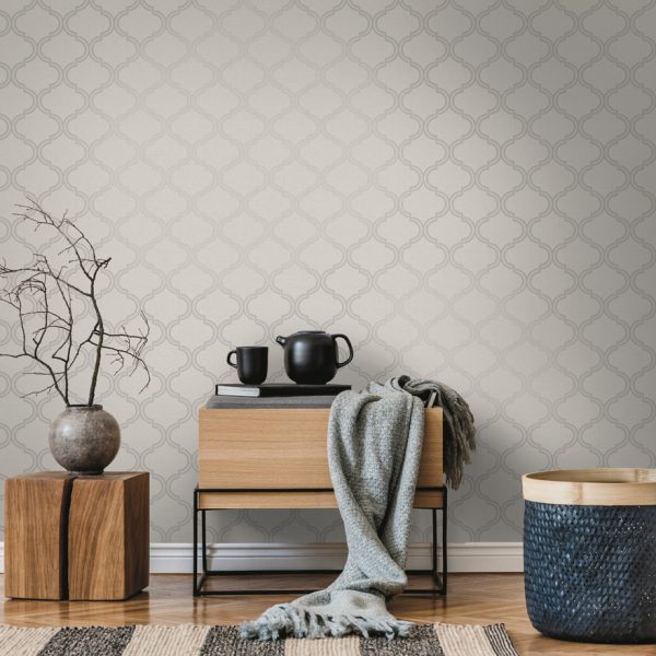 Entrega Inmediata  Papel Mural Glistening Geo