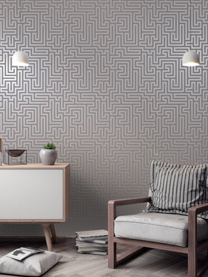 Entrega Inmediata Papel Mural Glistening Maze