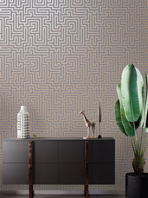 Entrega Inmediata Papel Mural Glistening Maze