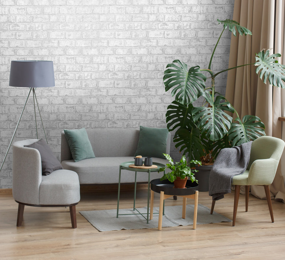 Entrega Inmediata Papel Mural Glistening Brick