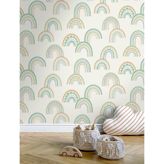 Entrega inmediata Papel Mural Arcoiris