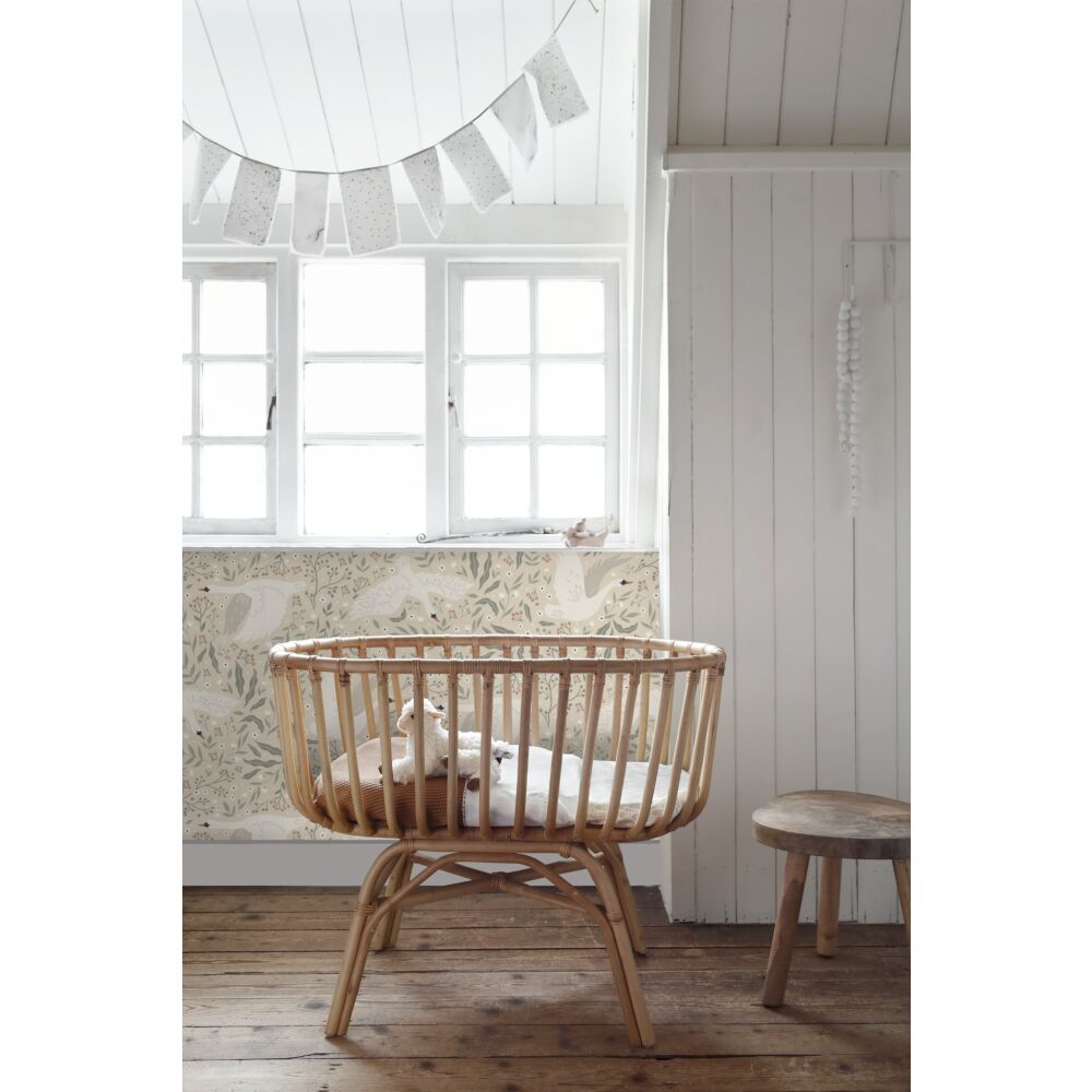 Entrega inmediata Papel mural Cisnes