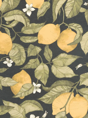 Papel mural Cotton Lemon tree