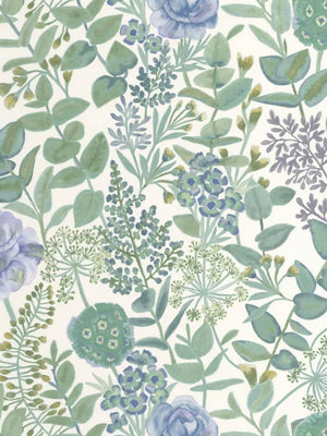 Papel mural Garden flowers