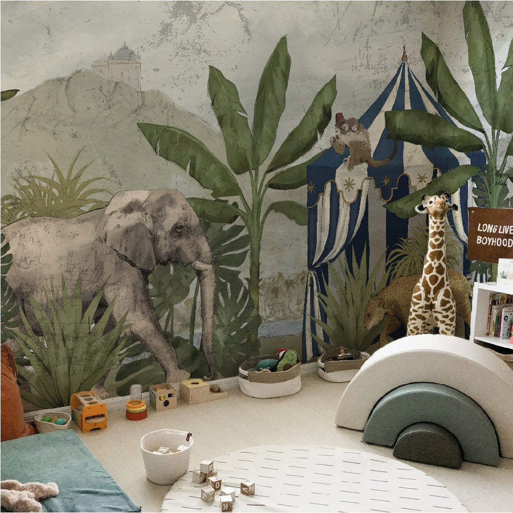 Papel Mural Animales Asiáticos