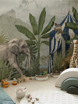 Papel Mural Animales Asiáticos