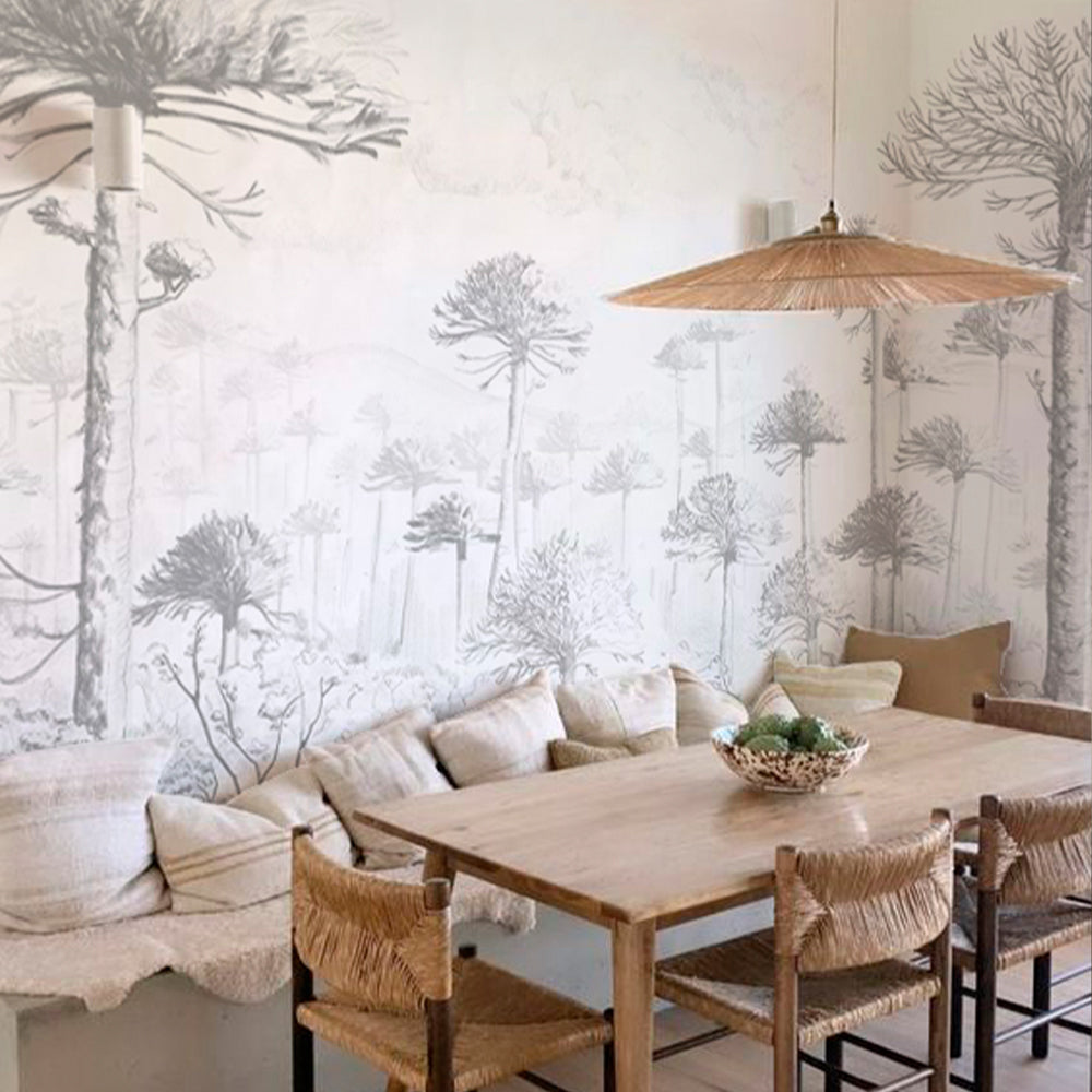 Papel Mural Araucarias Chilenas
