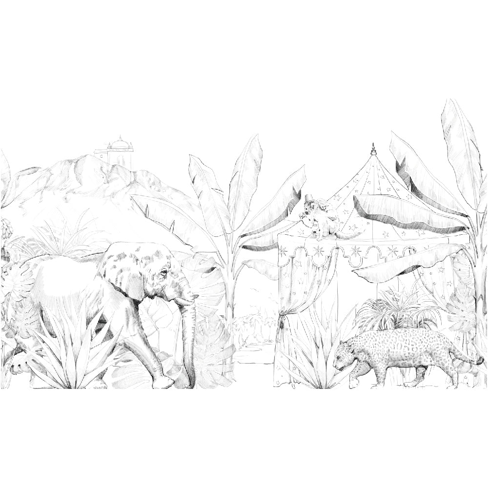 Papel Mural Animales Asiáticos