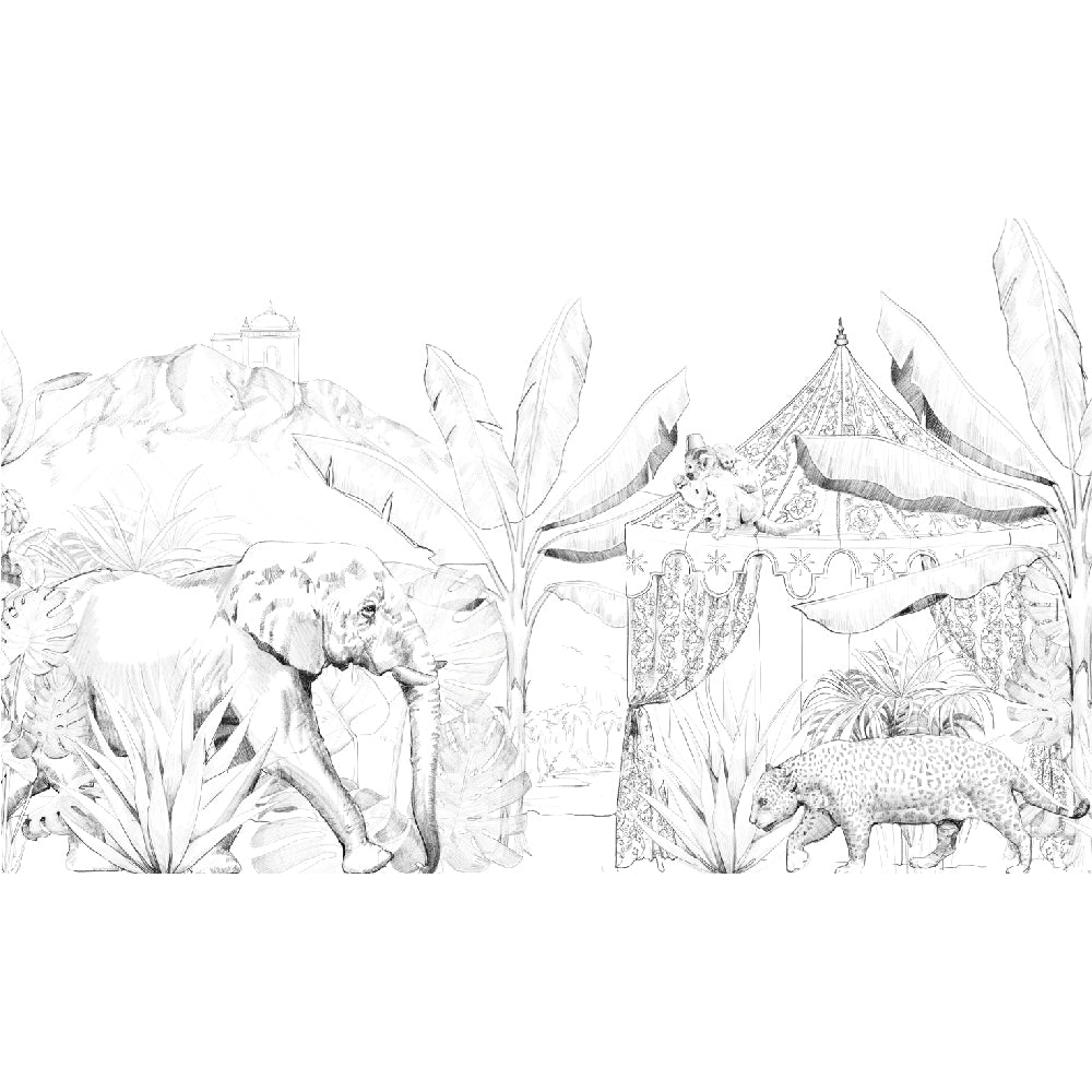 Papel Mural Animales Asiáticos