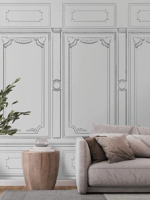 Papel Mural Boiserie