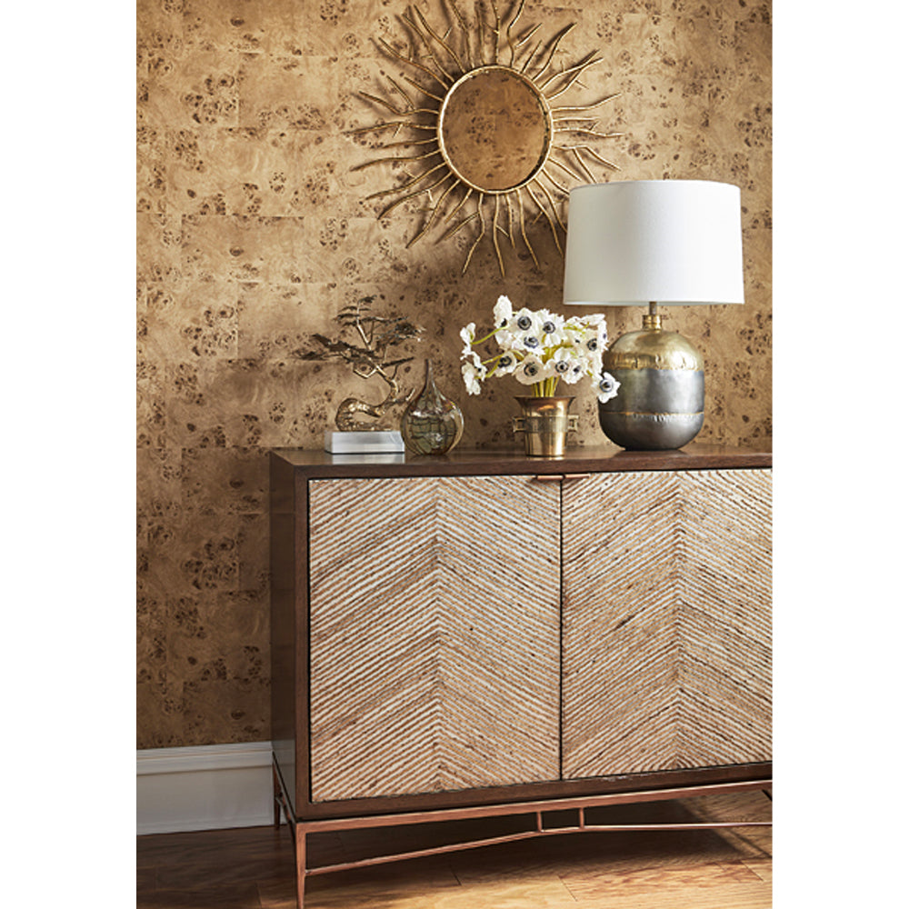 Papel Mural Burlwood Block