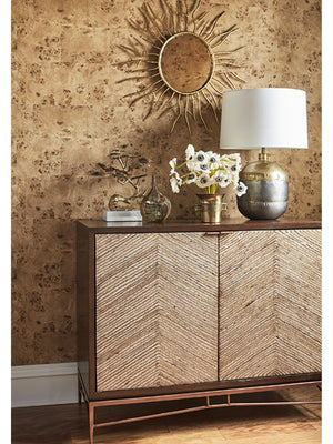 Papel Mural Burlwood Block