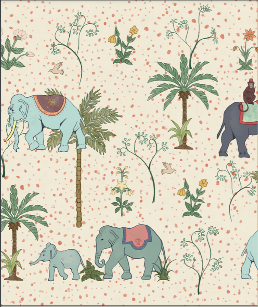 Papel Mural Elefantes