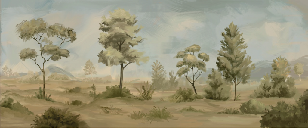 Papel Mural Paisaje Normandia