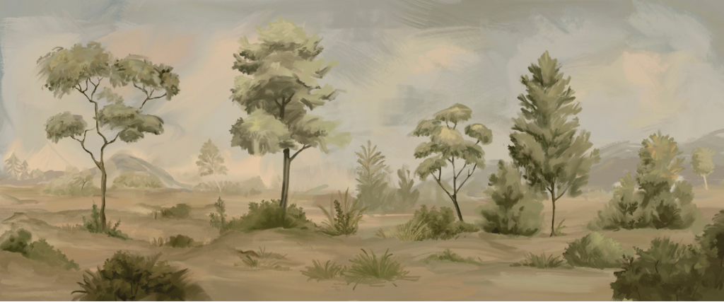 Papel Mural Paisaje Normandia