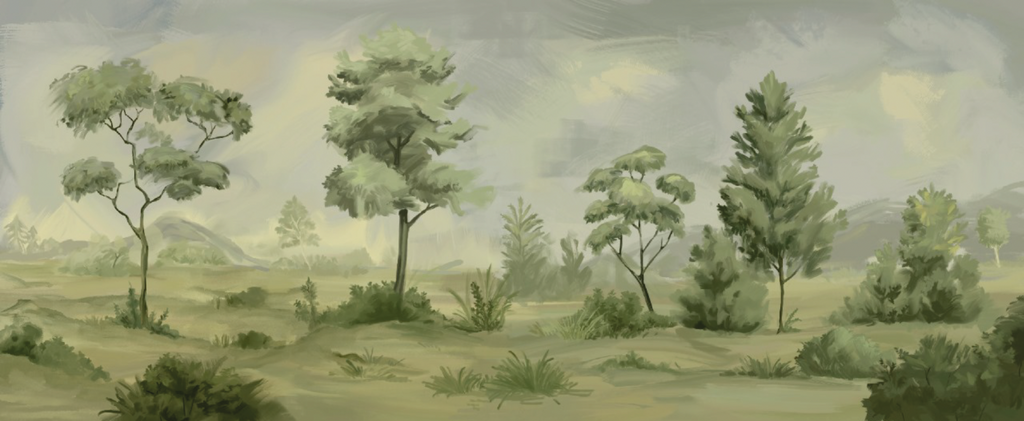 Papel Mural Paisaje Normandia