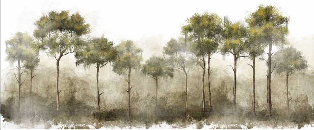 Papel Mural Paisaje Arboleda