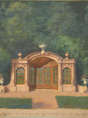 Papel Mural Paisaje Jardin Real