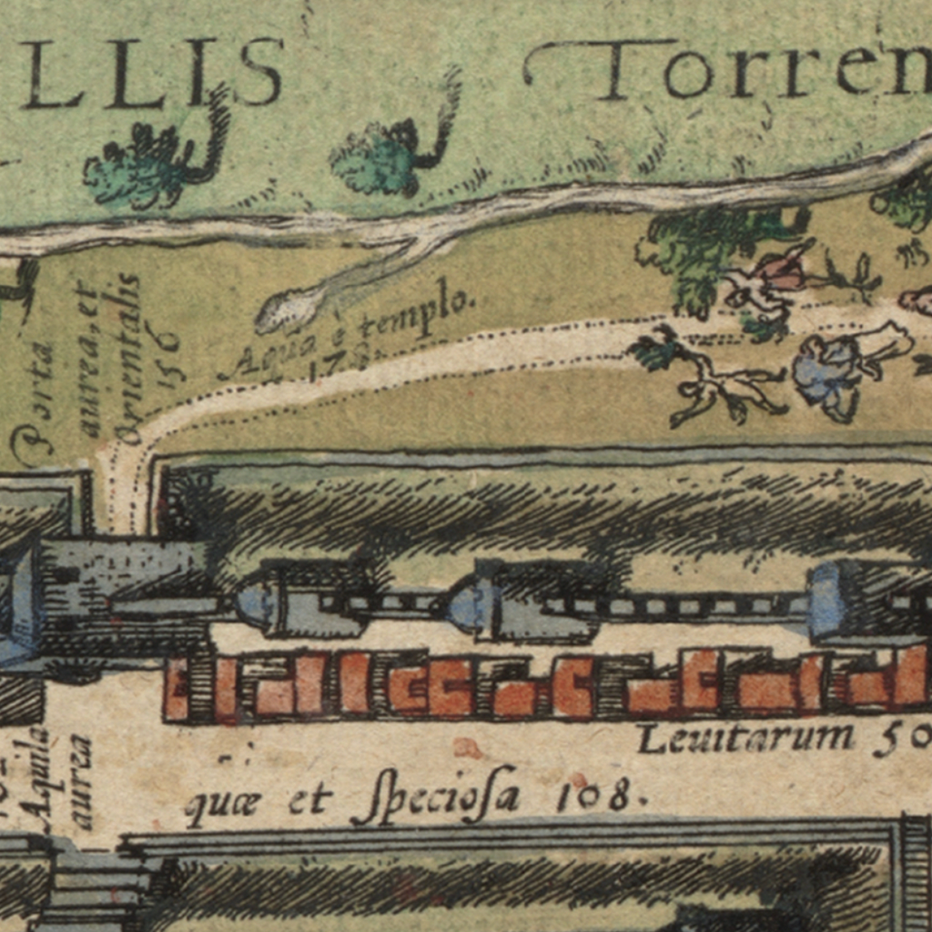 Papel Mural Paisaje Mapa