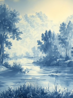 Papel Mural Paisaje Nordico