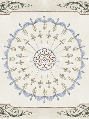 Papel Mural Techo Rueda