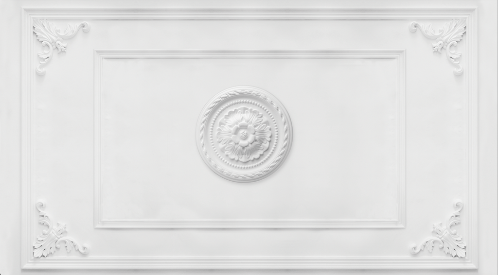 Papel Mural Techo Roseta