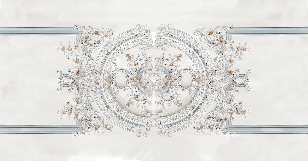 Papel Mural Techo Palacio