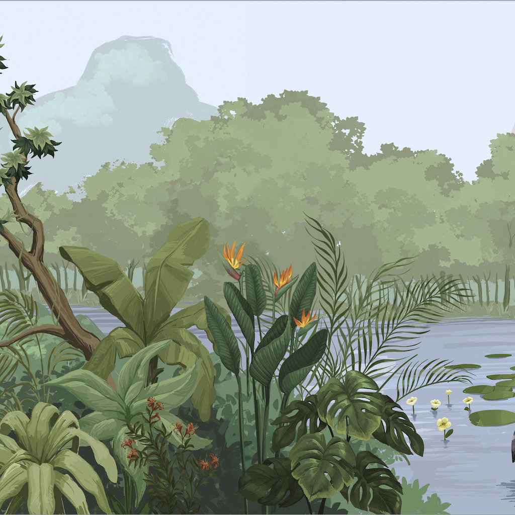 Papel Mural Paisaje Amanecer