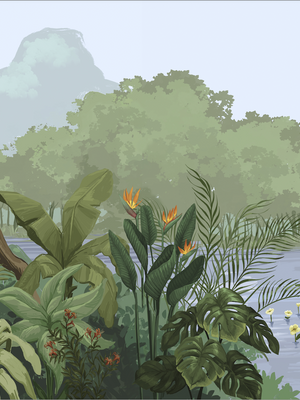 Papel Mural Paisaje Amanecer