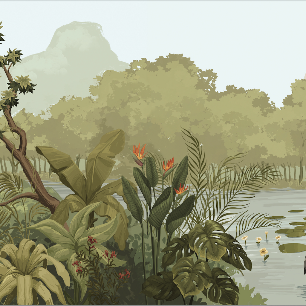 Papel Mural Paisaje Amanecer