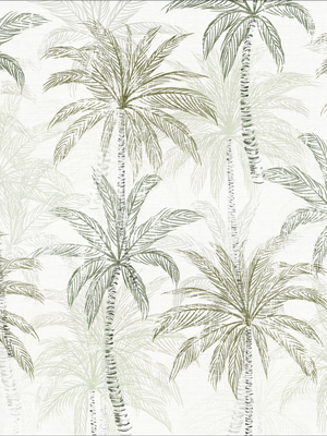 Papel Mural Paisaje Lienzo Palmeras