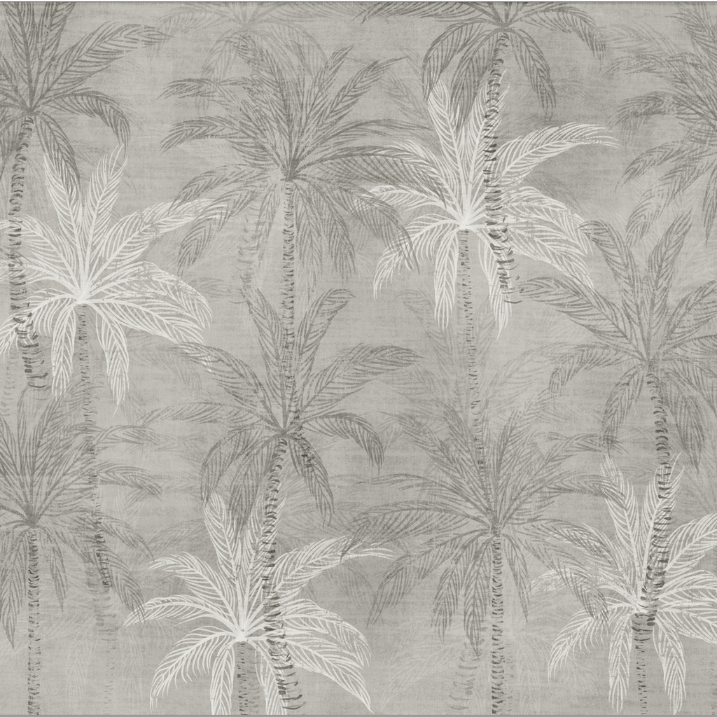 Papel Mural Paisaje Lienzo Palmeras