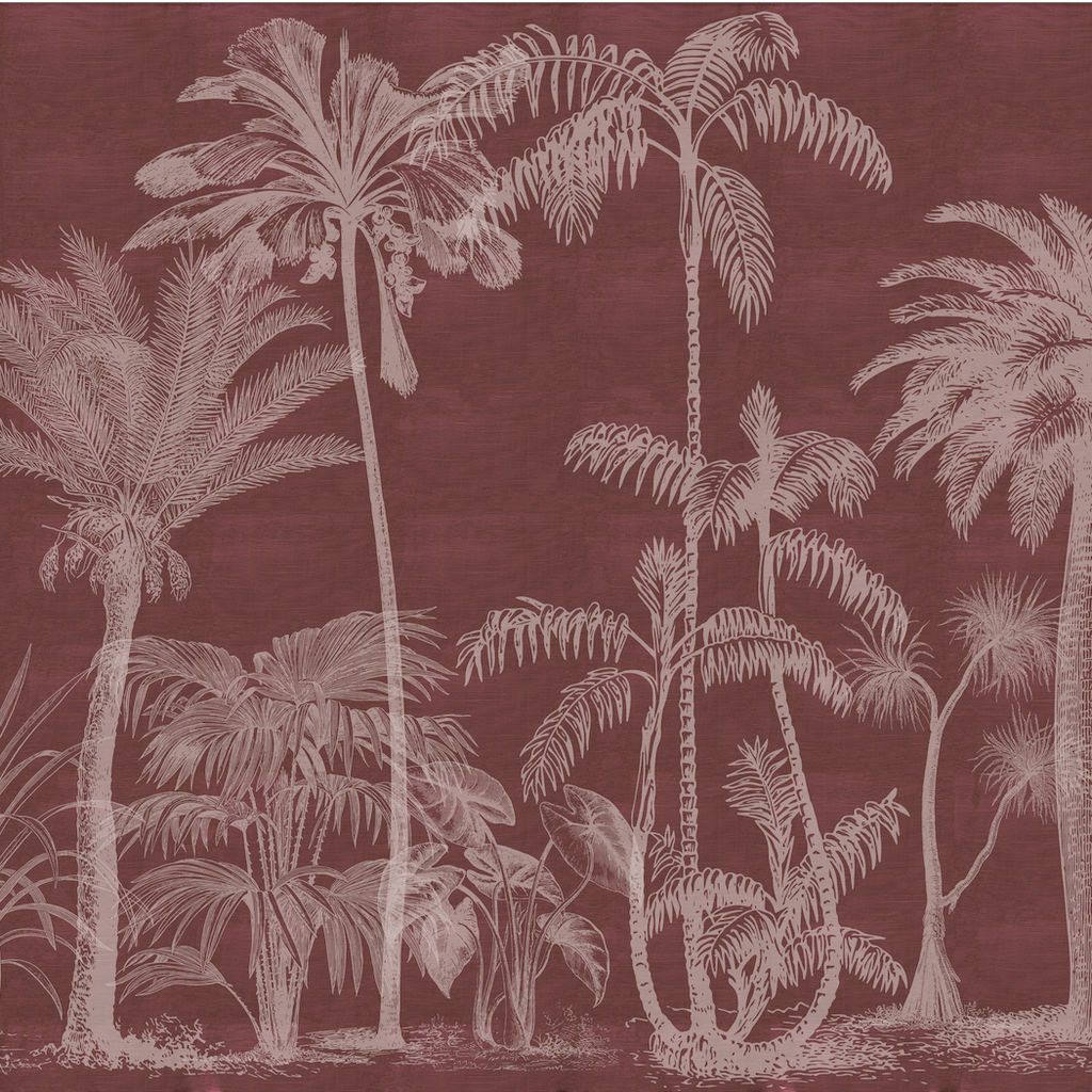 Papel Mural Paisaje Palmeras