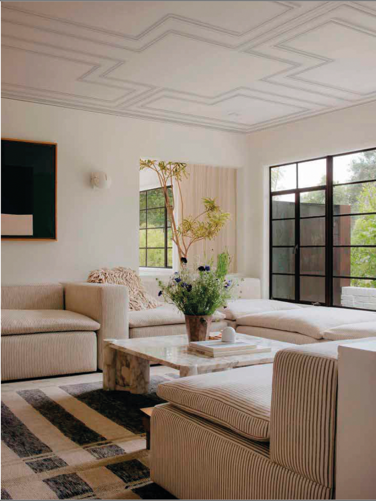 Papel Mural Techo Geometrico