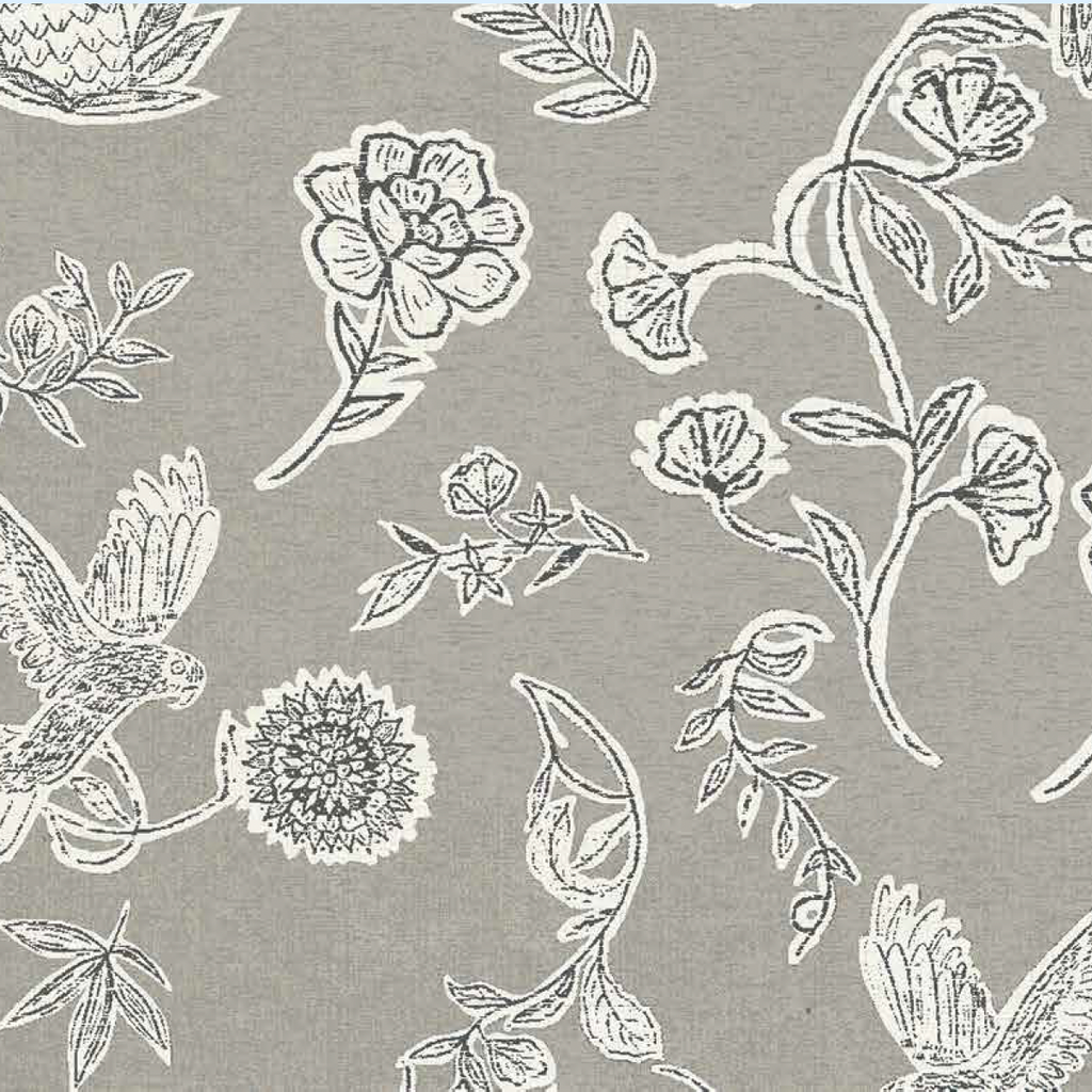 Papel Mural Patron Block Print Loro