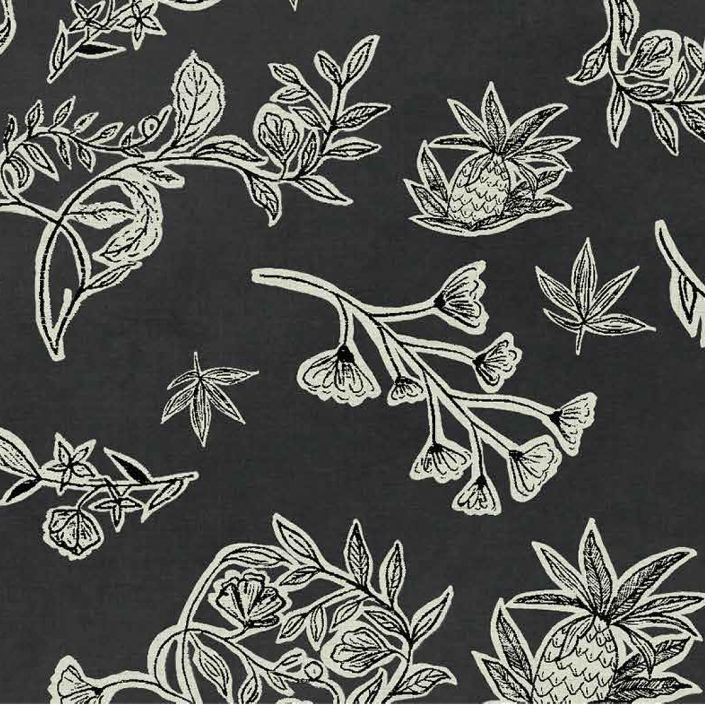 Papel Mural Patron Block Print Loro