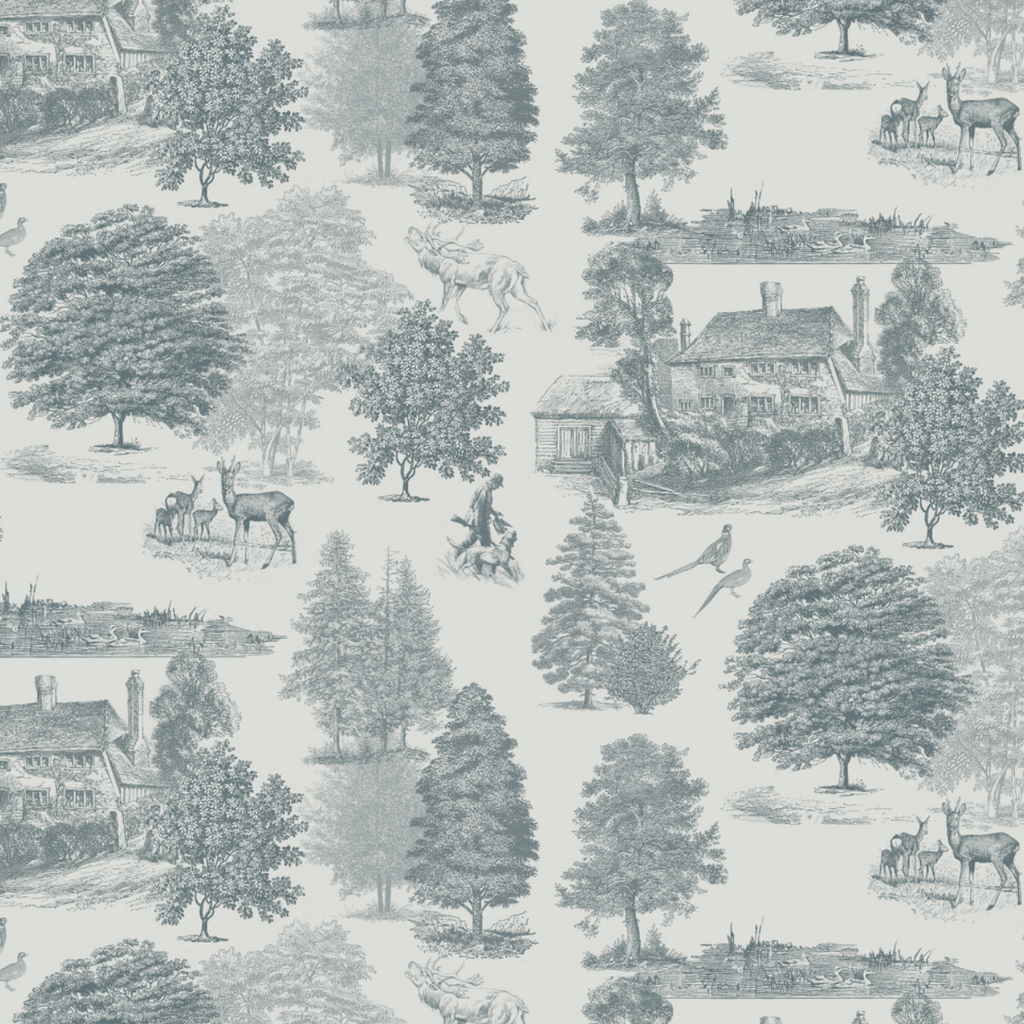 Entrega Inmediata Papel Mural Toile Cazador