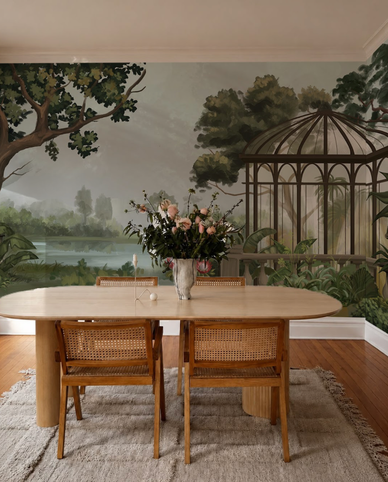Papel Mural Banquete Invernadero