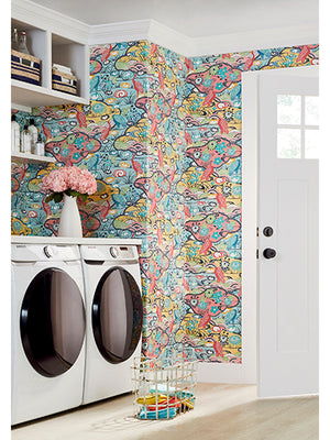 Papel Mural Heron Stream