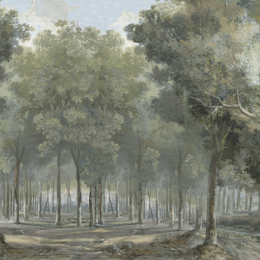 Papel Mural Hikers in a Park