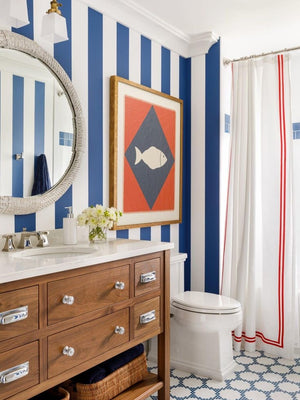 Papel Mural Raya Basica 6 - 10 cm