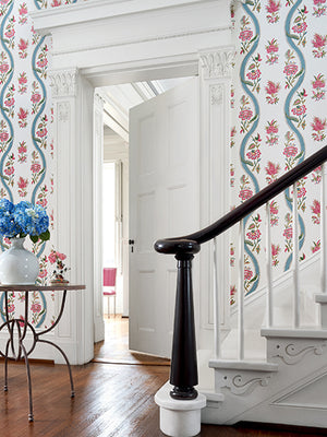 Papel Mural Ribbon Floral