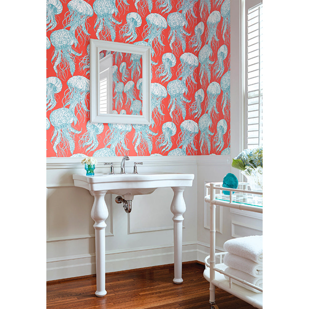 Papel Mural Jelly Fishbloom