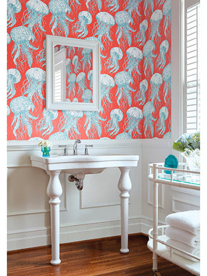 Papel Mural Jelly Fishbloom