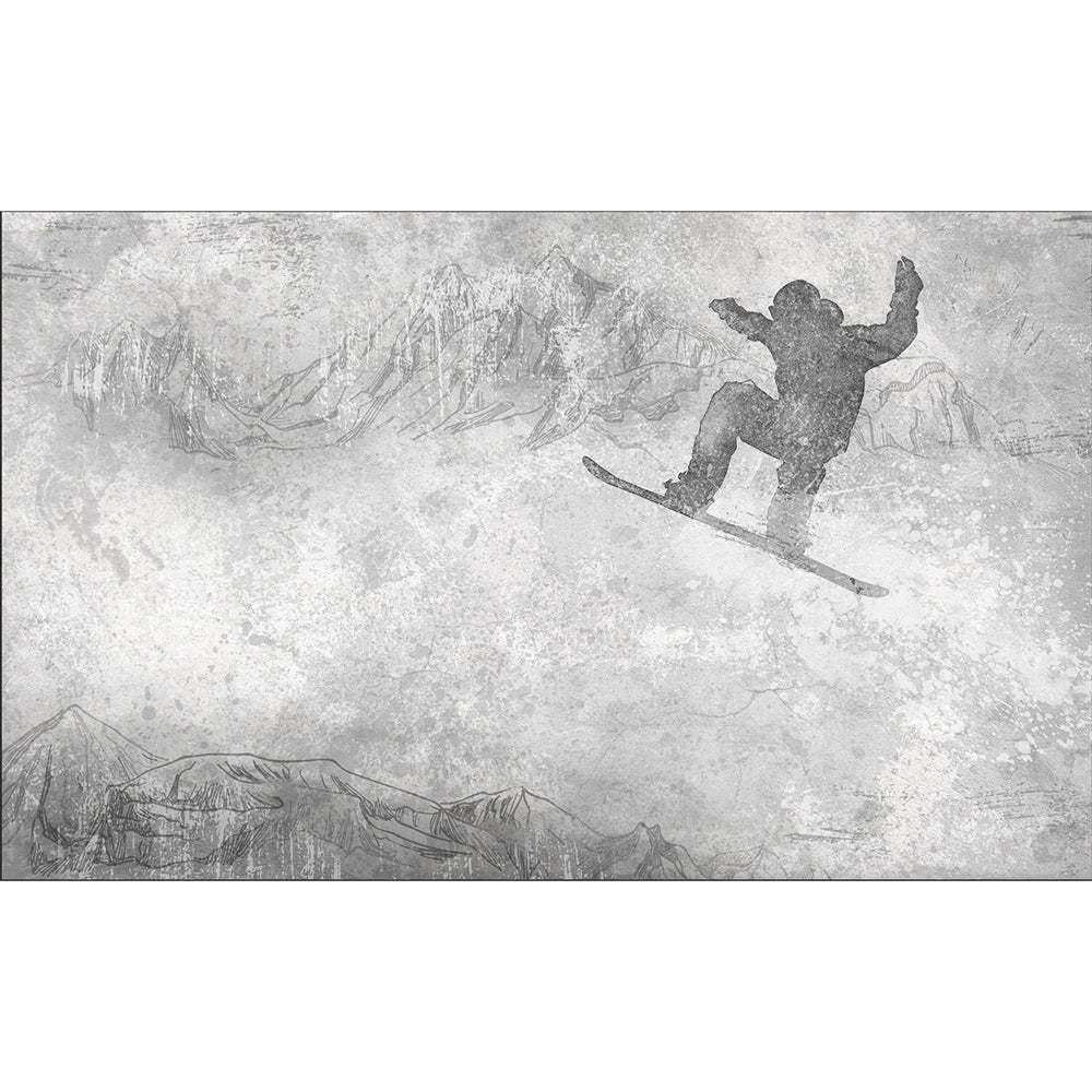 Papel Mural Snowboard