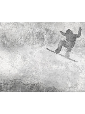 Papel Mural Snowboard