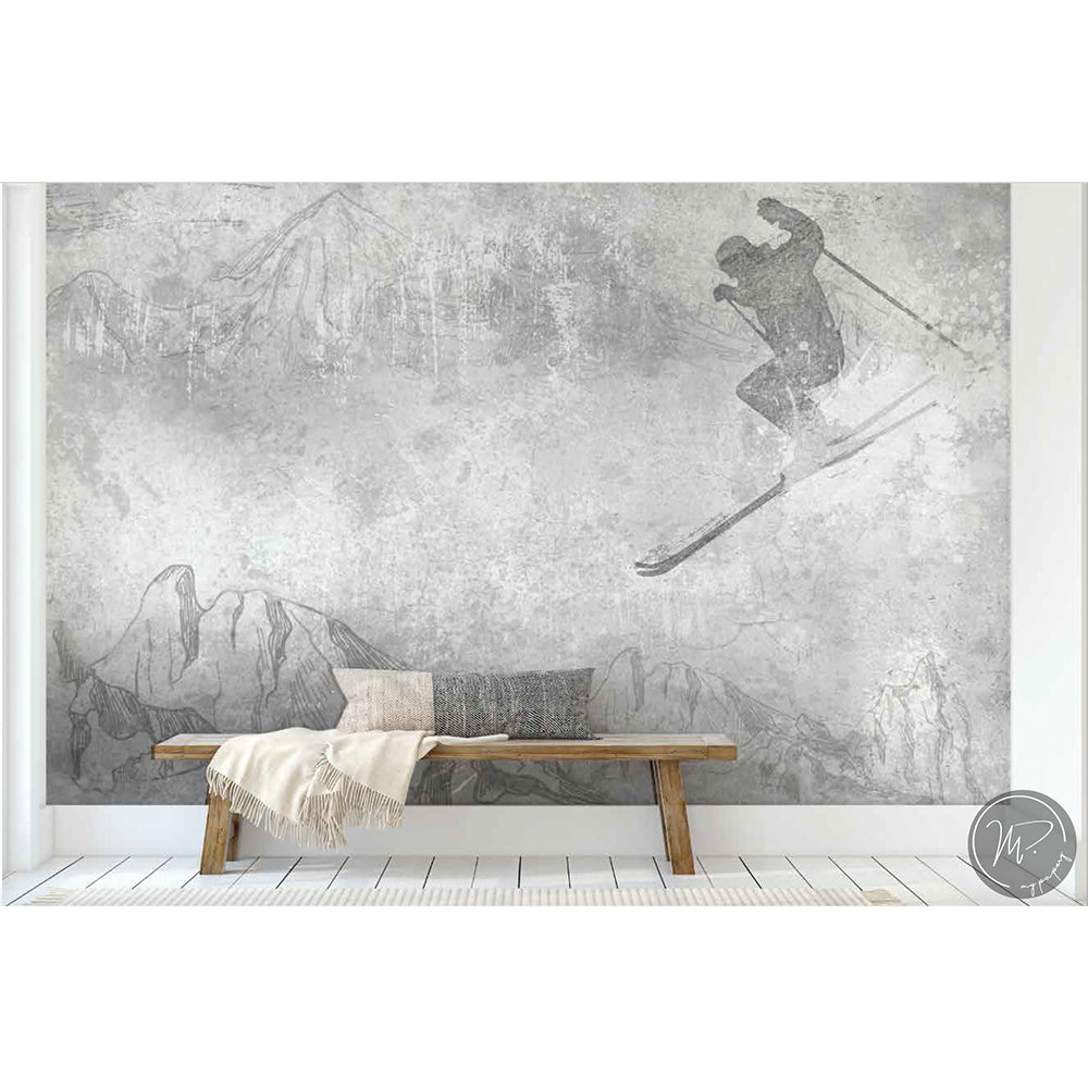Papel Mural Ski