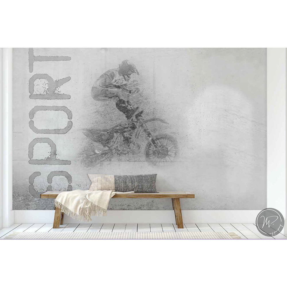 Papel Mural Motocross