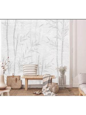 Papel Mural Bambú
